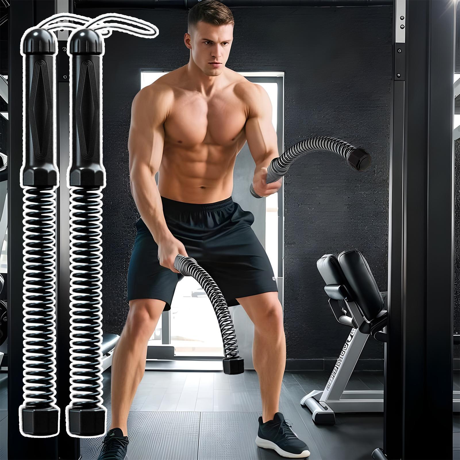 Home Gym In Apartment - حبال المعركة للمنزل وصالة الألعاب الرياضية