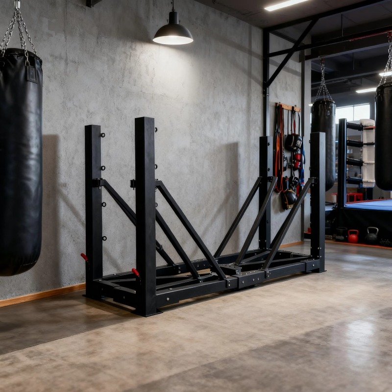 Home Gym Set - مجموعة حلبة ملاكمة قابلة للطي صغيرة