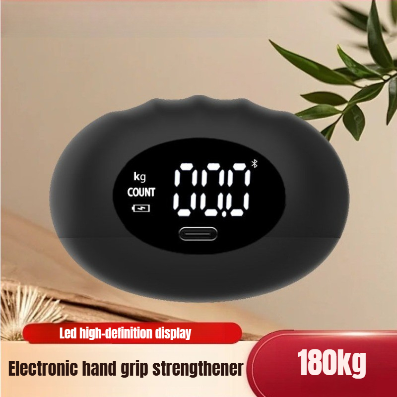 Home Gym Simple - جهاز قياس قوة القبضة الرقمي المريح