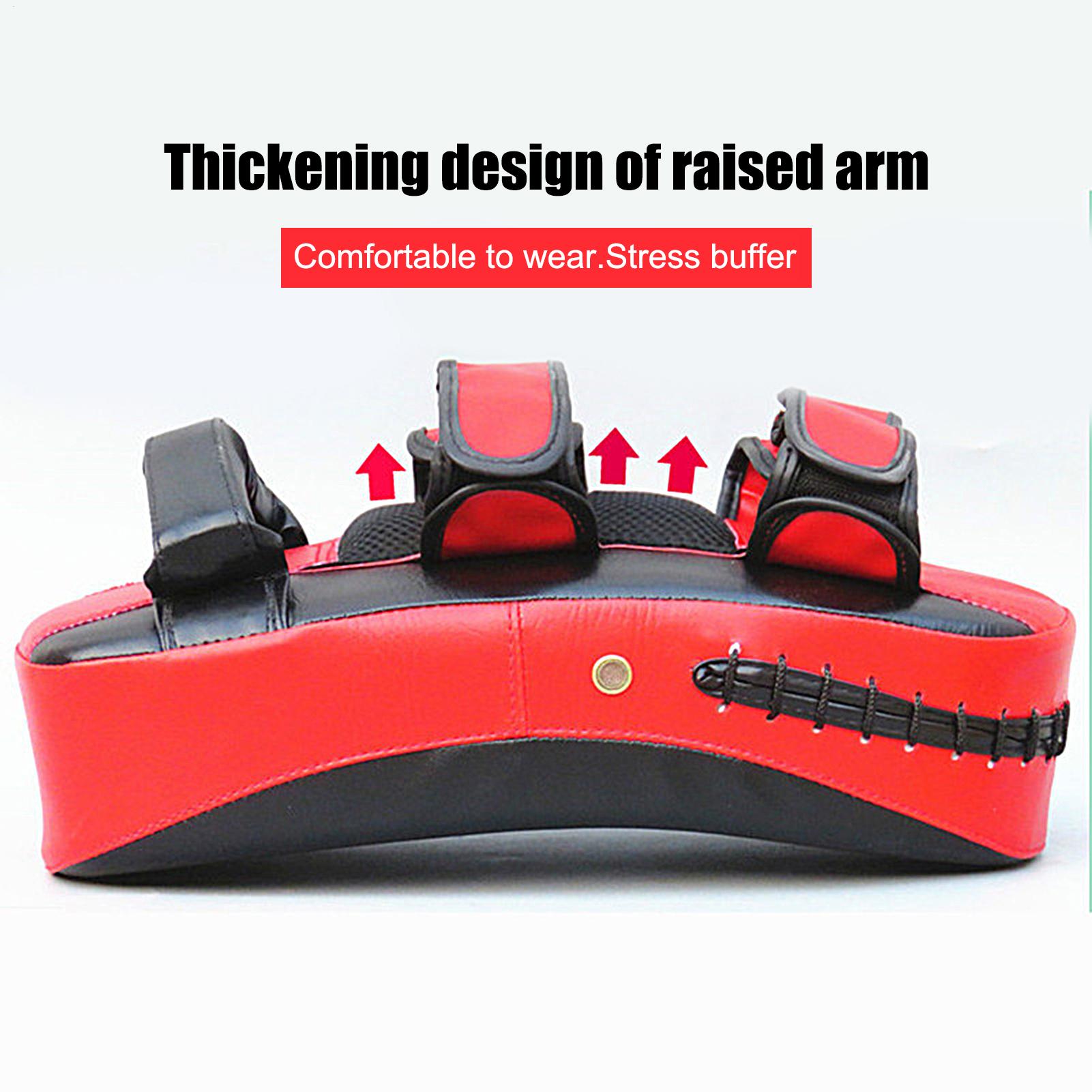 Home Gym Gym Equipment - وسادات ملاكمة من الجلد الصناعي، معدات