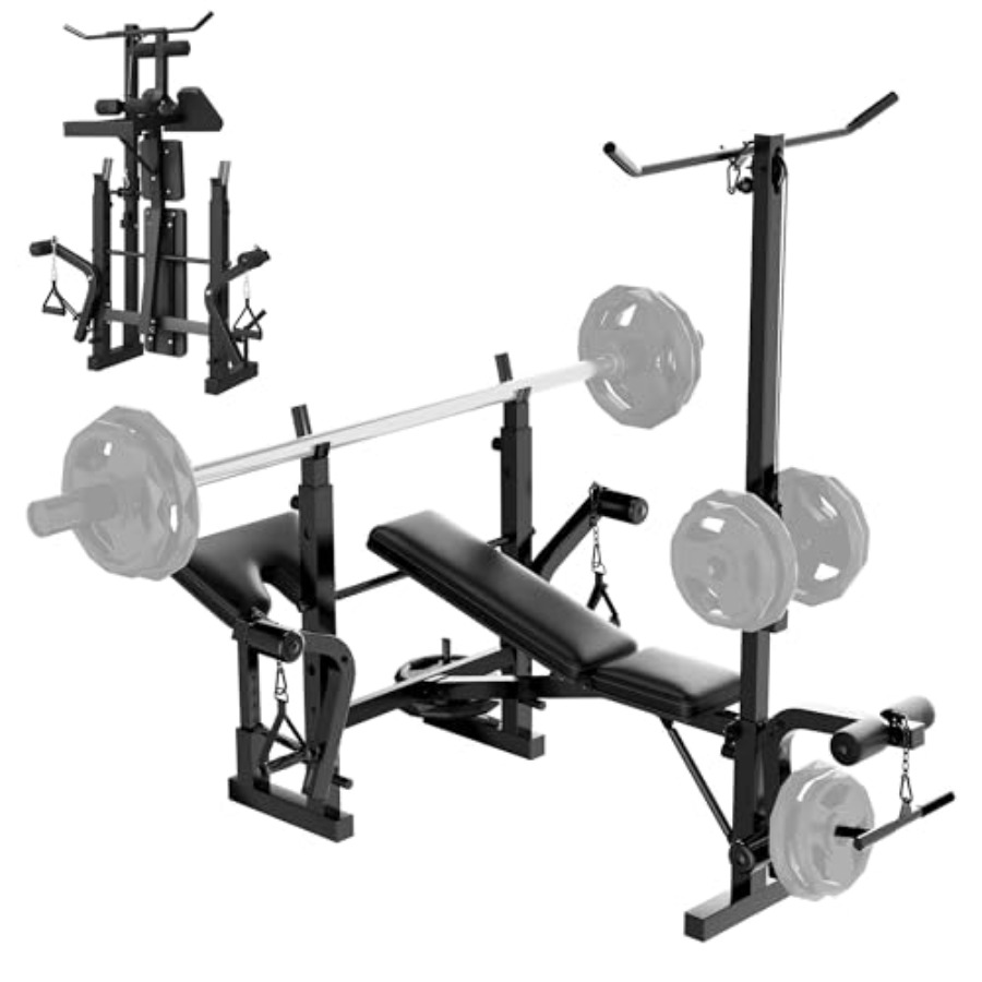 Home Gym Leg Press - مجموعة مقاعد تمارين الأوزان للصالة الرياضية