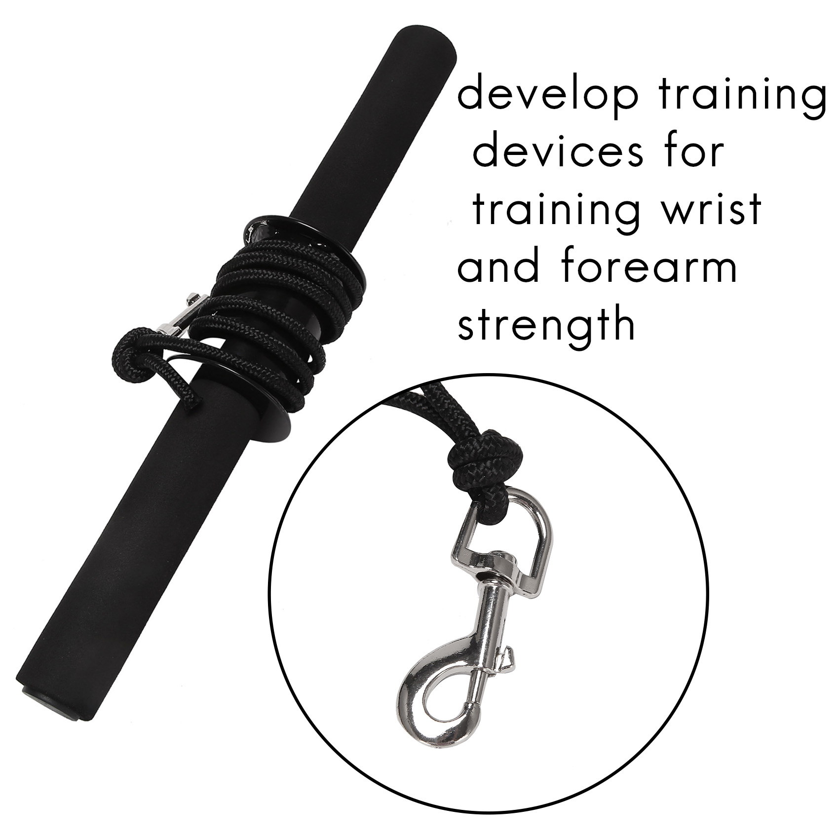 جهاز تمرين الرسغ وعجلة تقوية ا - مراجعة Wrist Roller Forearm وسعره
