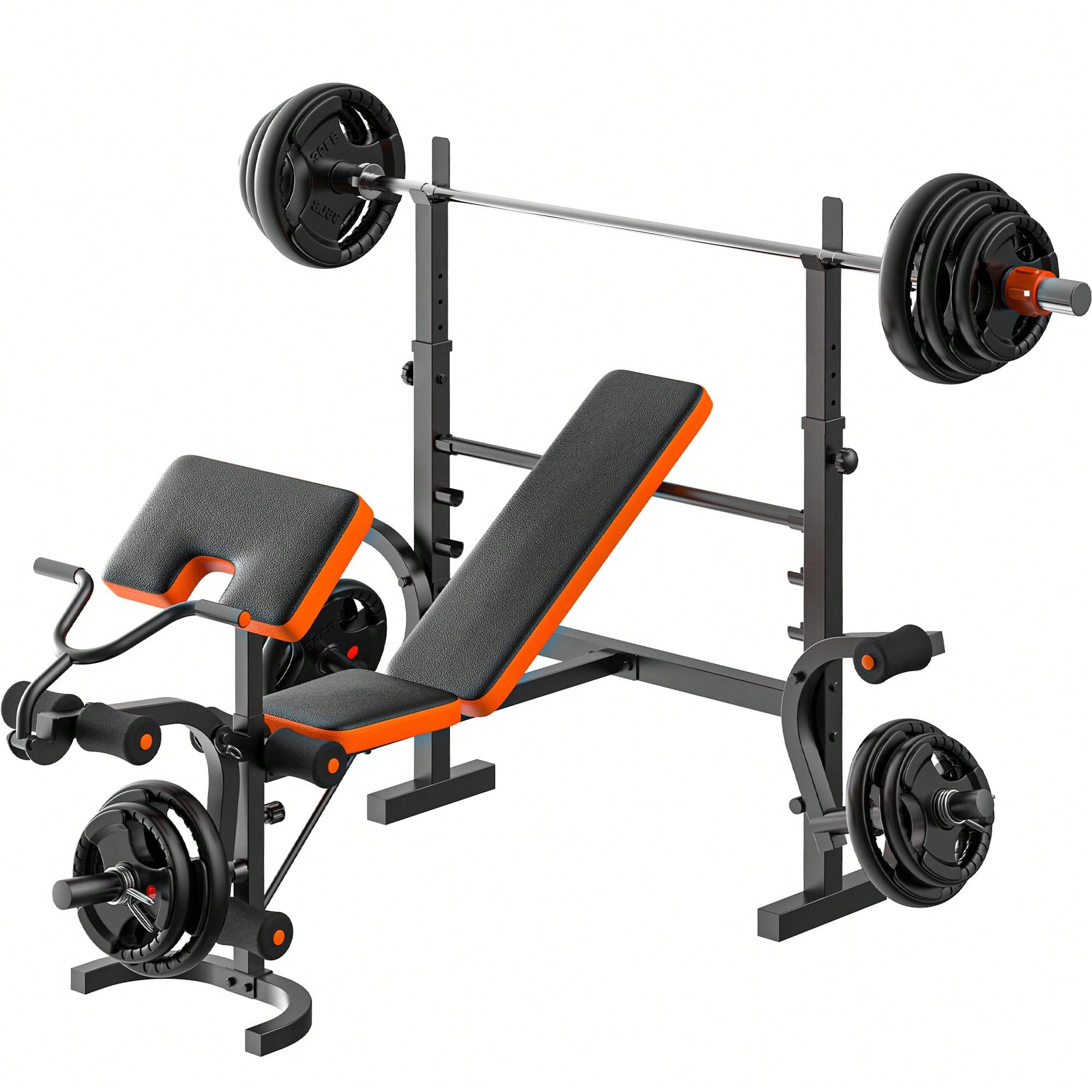 مقعد تمارين GIKPAL، مجموعة مقع - مراجعة Home Gym Leg Press وسعره