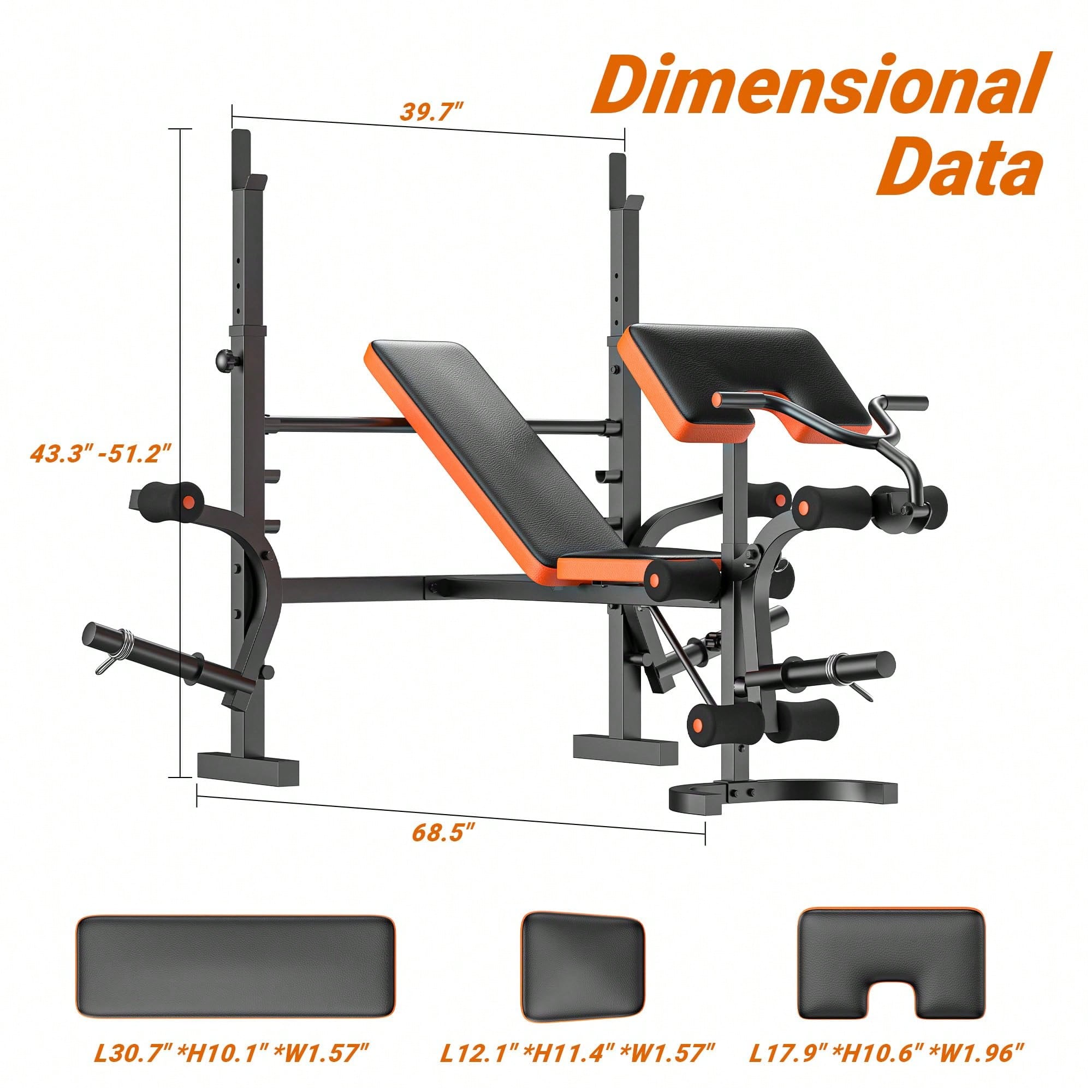 مقعد تمارين GIKPAL، مجموعة مقع - مراجعة Home Gym Leg Press وسعره
