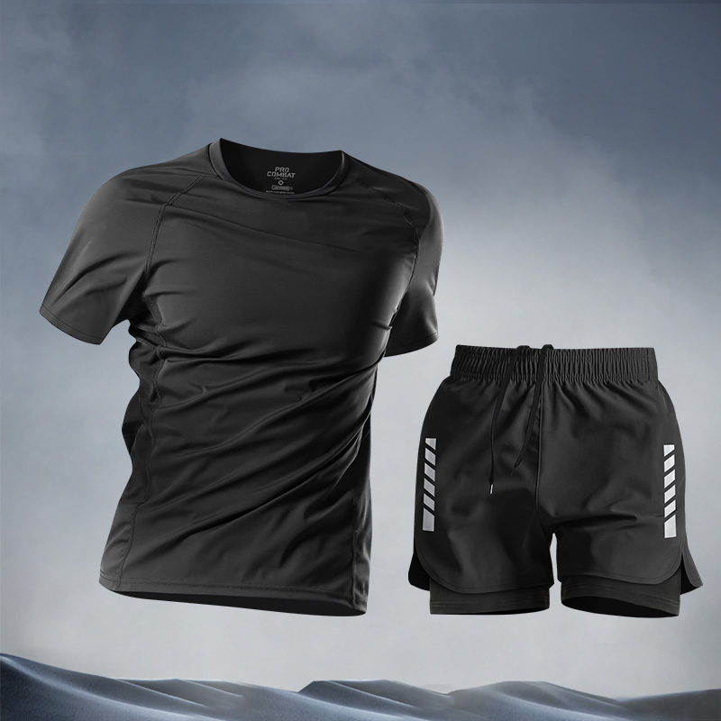 بدلات كاجوال للرجال، طقم شورت  - مراجعة Home Gym Set وسعره