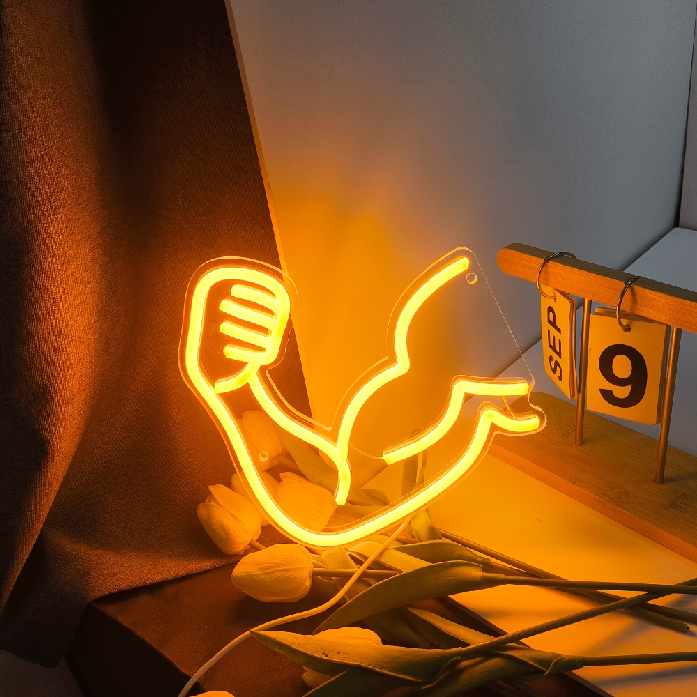 لافتة نيون تحفيزية للياقة البد - مراجعة Home Gym Neon Sign وسعره