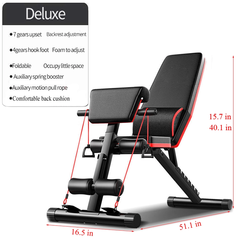 مجموعة مقاعد دمبل قابلة للطي و - مراجعة Home Gym Set وسعره