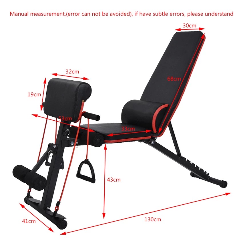 مجموعة مقاعد دمبل قابلة للطي و - مراجعة Home Gym Set وسعره