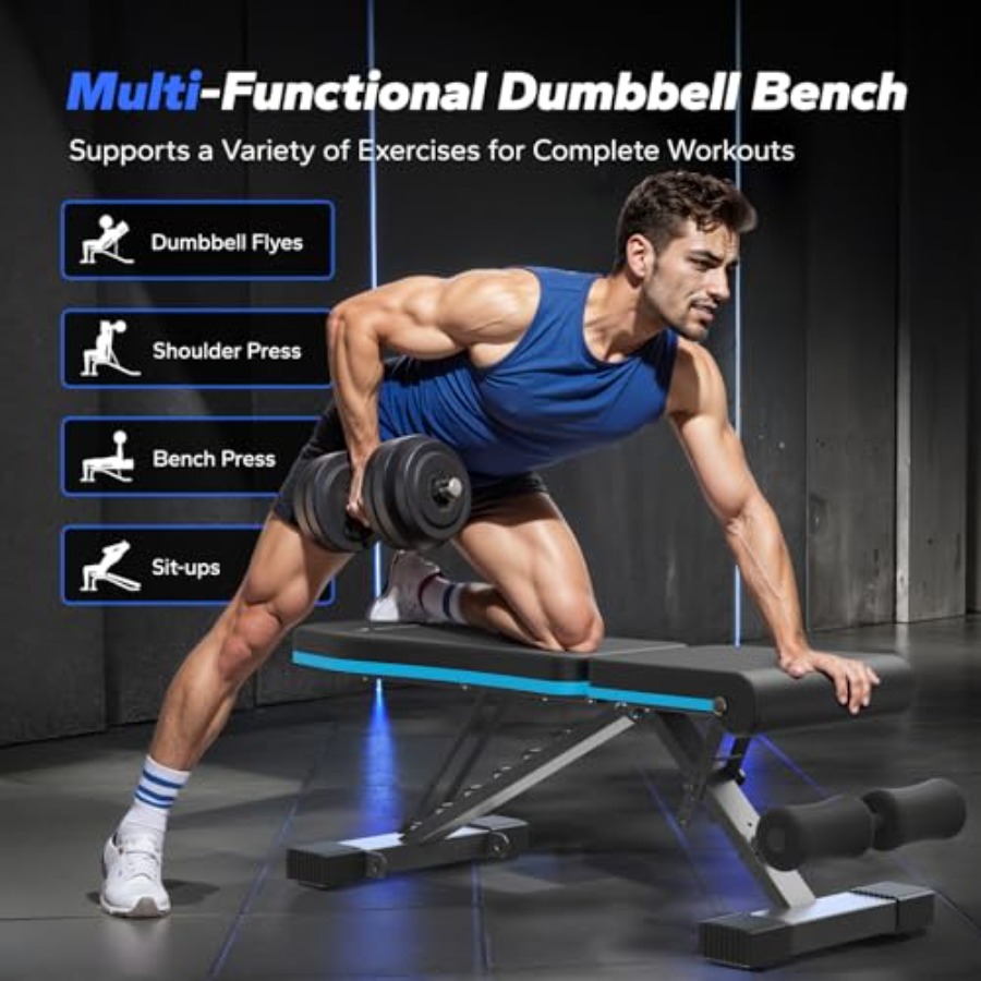 مقعد تدريب قابل للطي للصالة ال - مراجعة Home Gym Leg Press وسعره