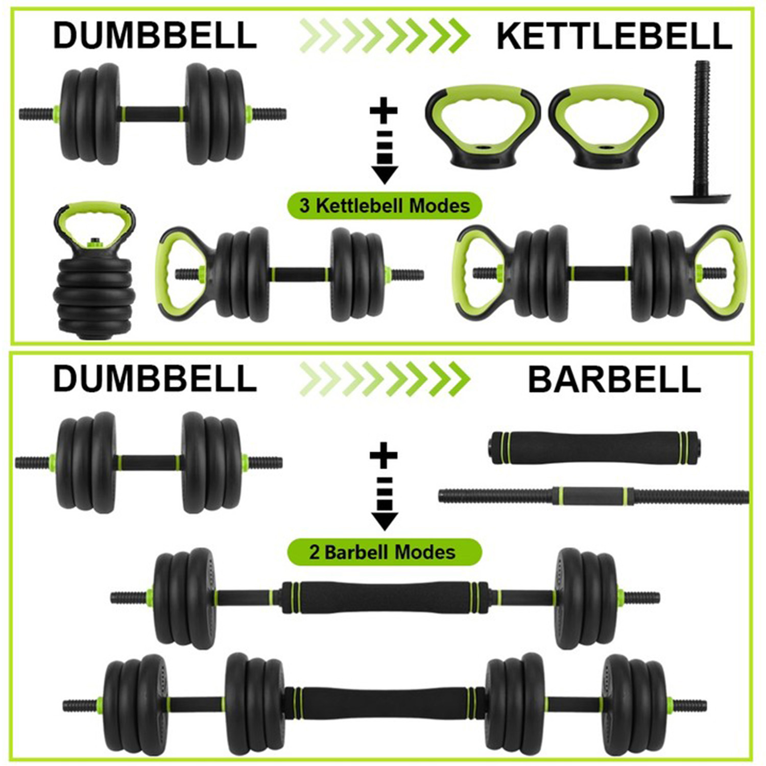 مجموعة دمبل قابلة للتعديل 4 في - مراجعة Home Gym Gym Equipment وسعره
