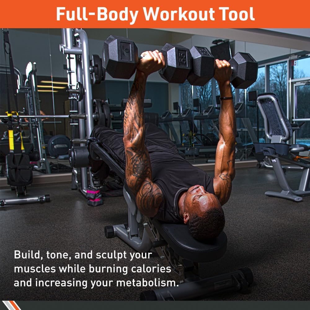 تدريب القوة في المنزل باستخدام - مراجعة Home Gym Dumbbell Workout وسعره