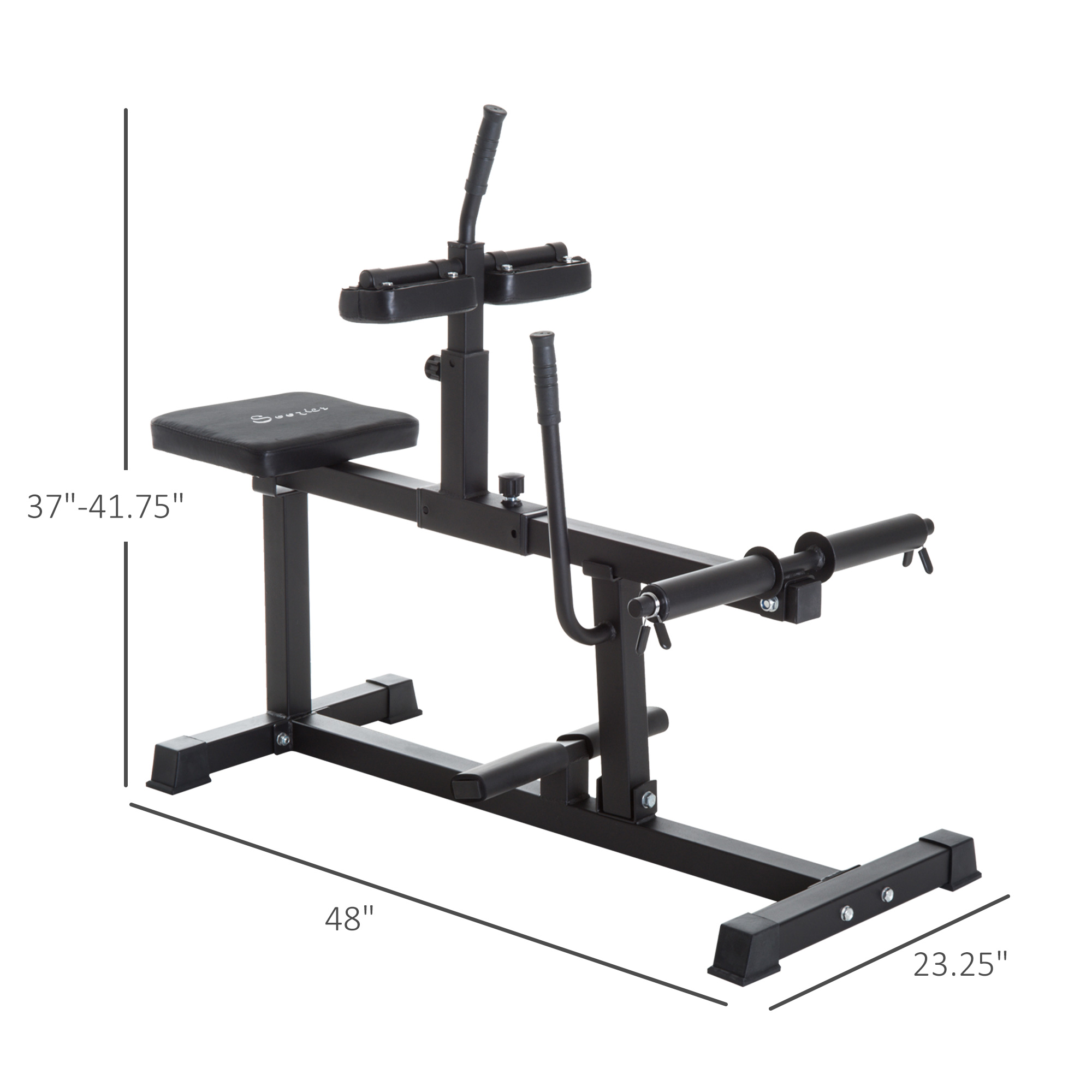 آلة رفع الساق بمقعد فولاذي قاب - مراجعة Home Gym Leg Machine وسعره