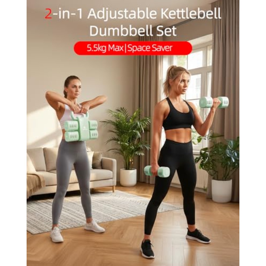 مجموعة دمبلز للتمارين المنزلية - مراجعة Home Gym Set وسعره