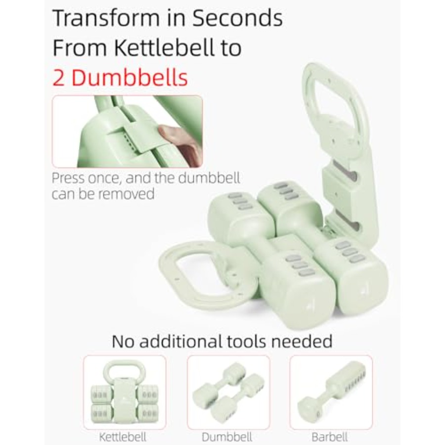 مجموعة دمبلز للتمارين المنزلية - مراجعة Home Gym Set وسعره