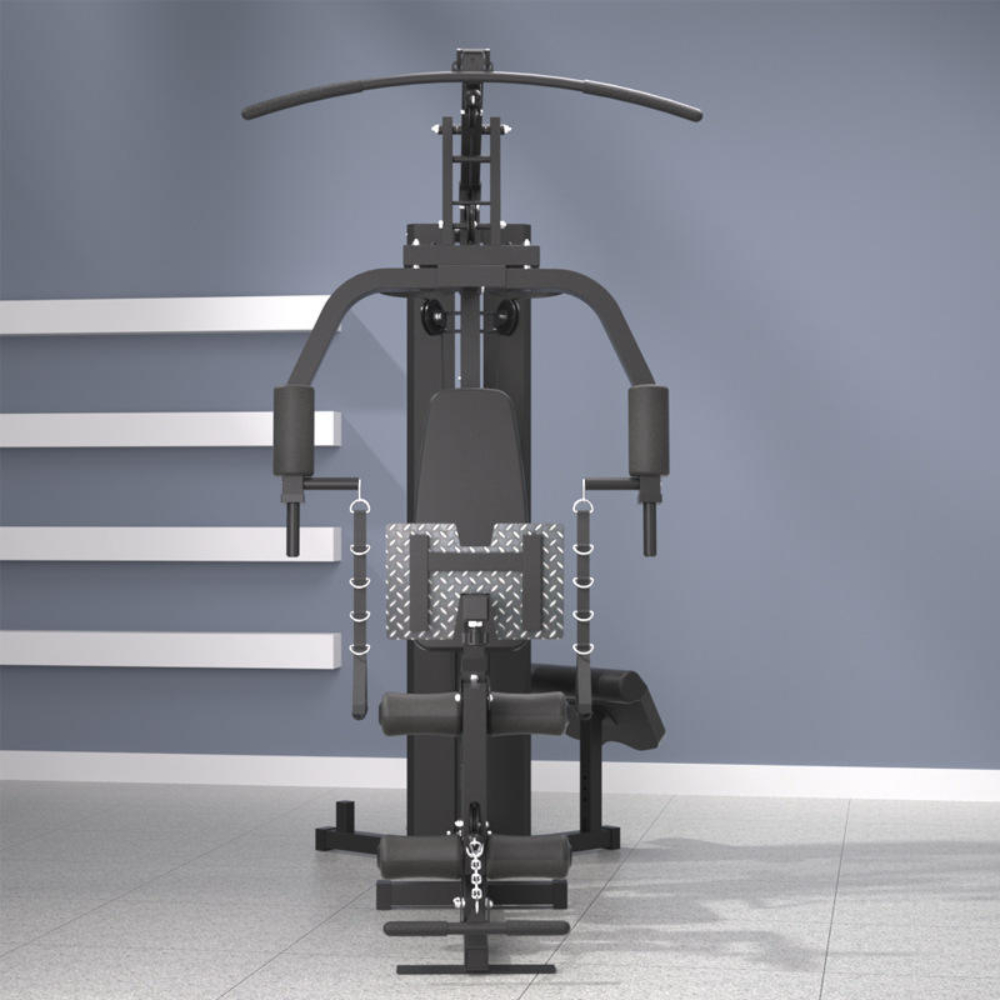 جهاز تمارين منزلي متعدد الوظائ - مراجعة Cable Pulley System وسعره