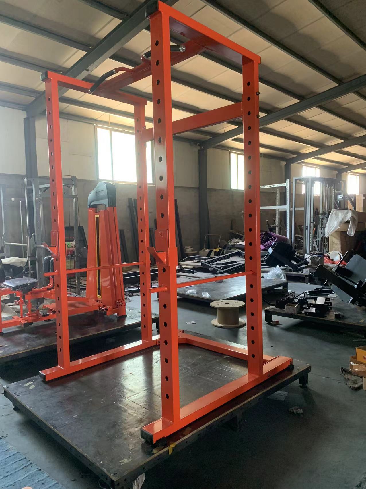 قفص الطاقة ورف القرفصاء لرفع ا - مراجعة Home Gym Gym Equipment وسعره