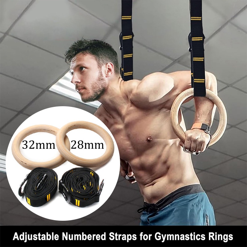 حلقات جمباز خشبية قابلة للتعلي - مراجعة Home Gym Simple وسعره