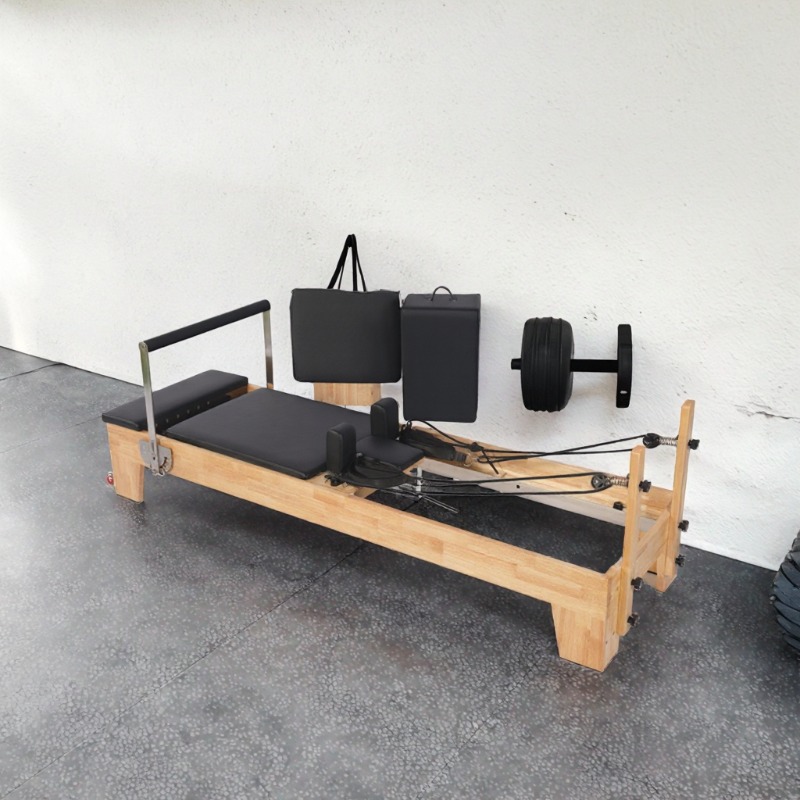 آلة بيلاتس ريفورمر مصنوعة من خ - مراجعة Home Gym Leg Machine وسعره