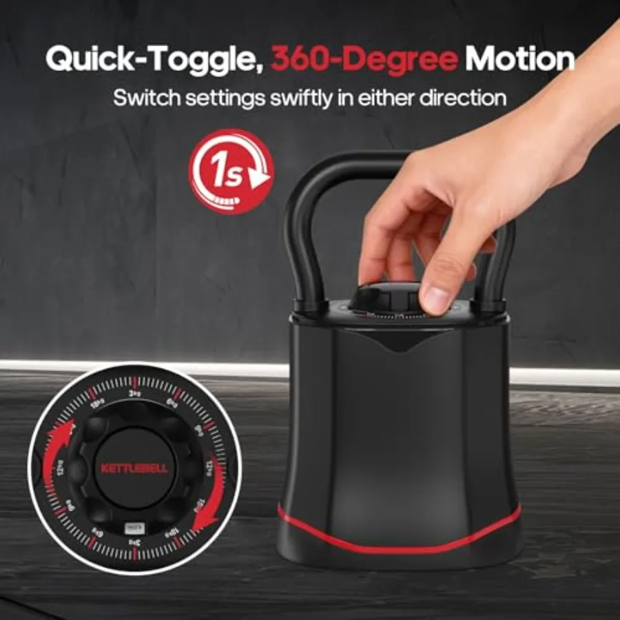 كيتل بيل قابل للتعديل للتمارين - مراجعة Home Gym Set وسعره