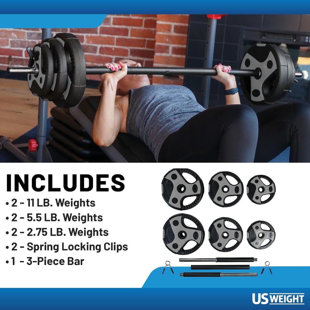 مجموعة أثقال باربل مثالية للصا - مراجعة Home Gym Set وسعره
